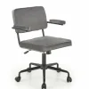 Fotel biurowy Defil szary