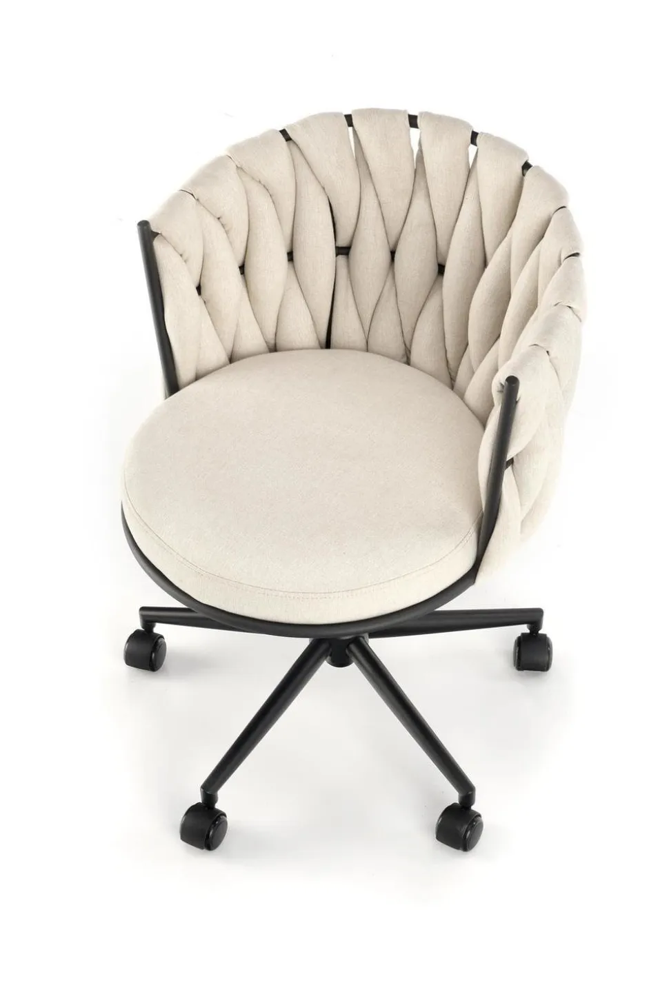 Fotel biurowy Natol beżowy