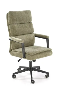Fotel biurowy Nurah oliwkowy