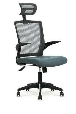 Fotel biurowy Ravel czarny/szary