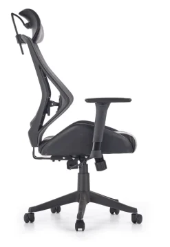 Fotel biurowy Sela szary/czarny