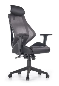 Fotel biurowy Sela szary/czarny