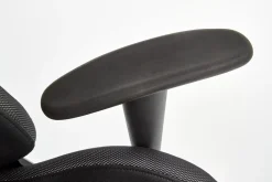 Fotel biurowy Space szary/fiolet