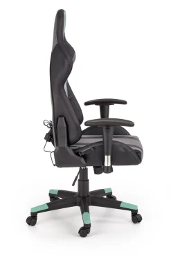 Fotel biurowy Space szary/fiolet