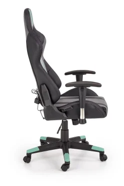 Fotel biurowy Space szary/fiolet