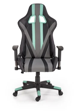 Fotel biurowy Space szary/fiolet