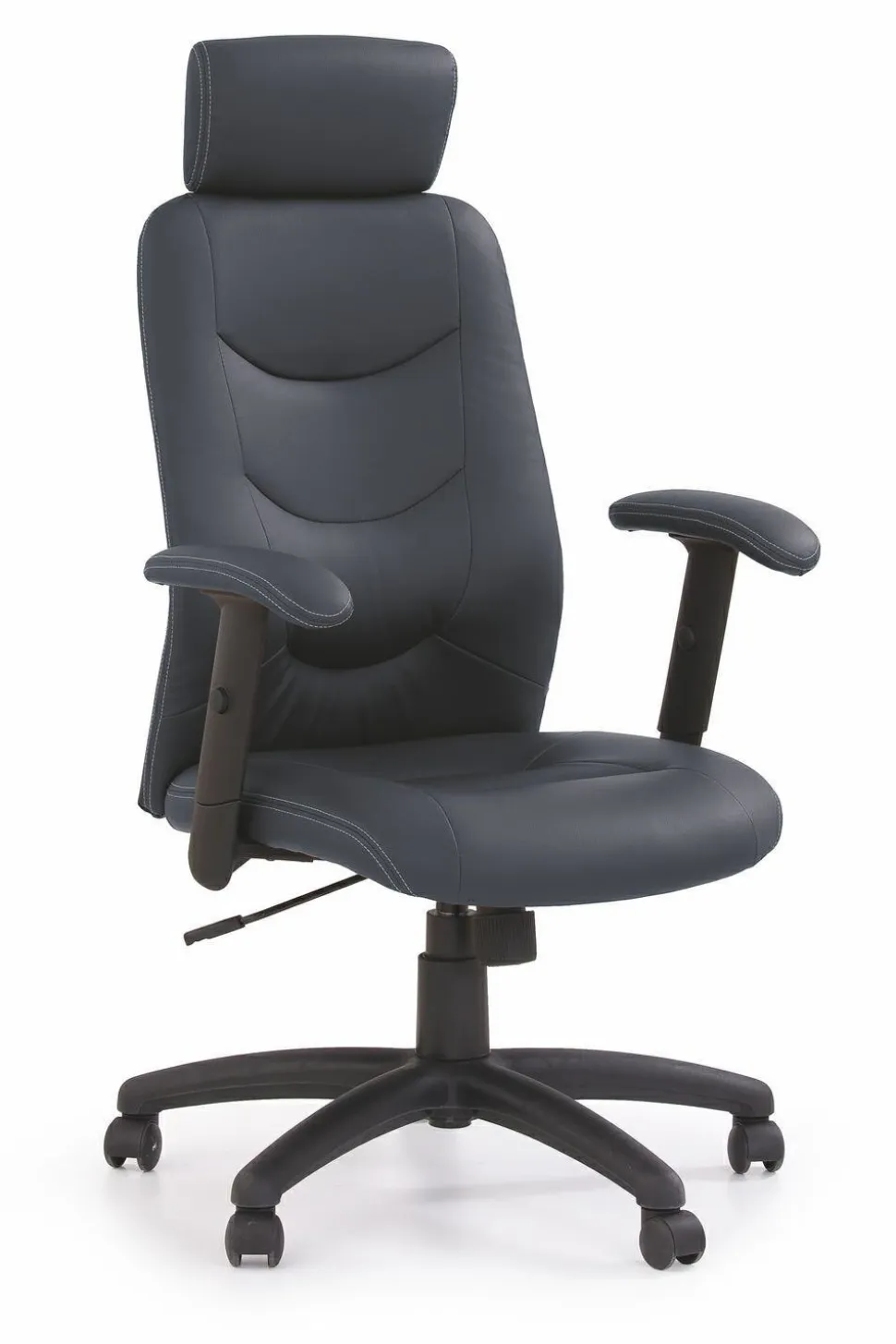 Fotel biurowy Tilso czarny PU