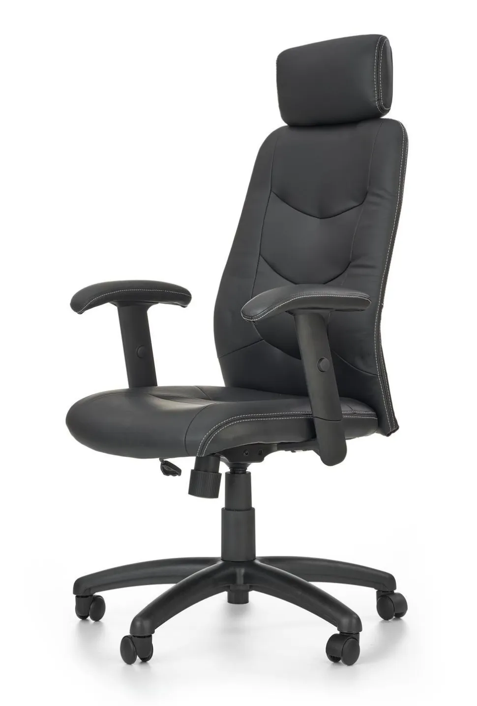 Fotel biurowy Tilso czarny PU