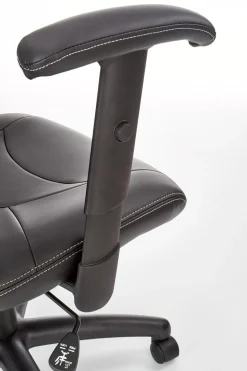 Fotel biurowy Tilso czarny PU