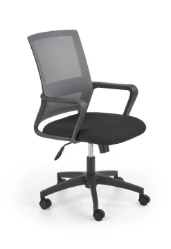 Fotel biurowy Valts czarny/szary