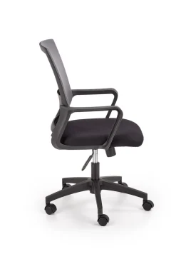 Fotel biurowy Valts czarny/szary