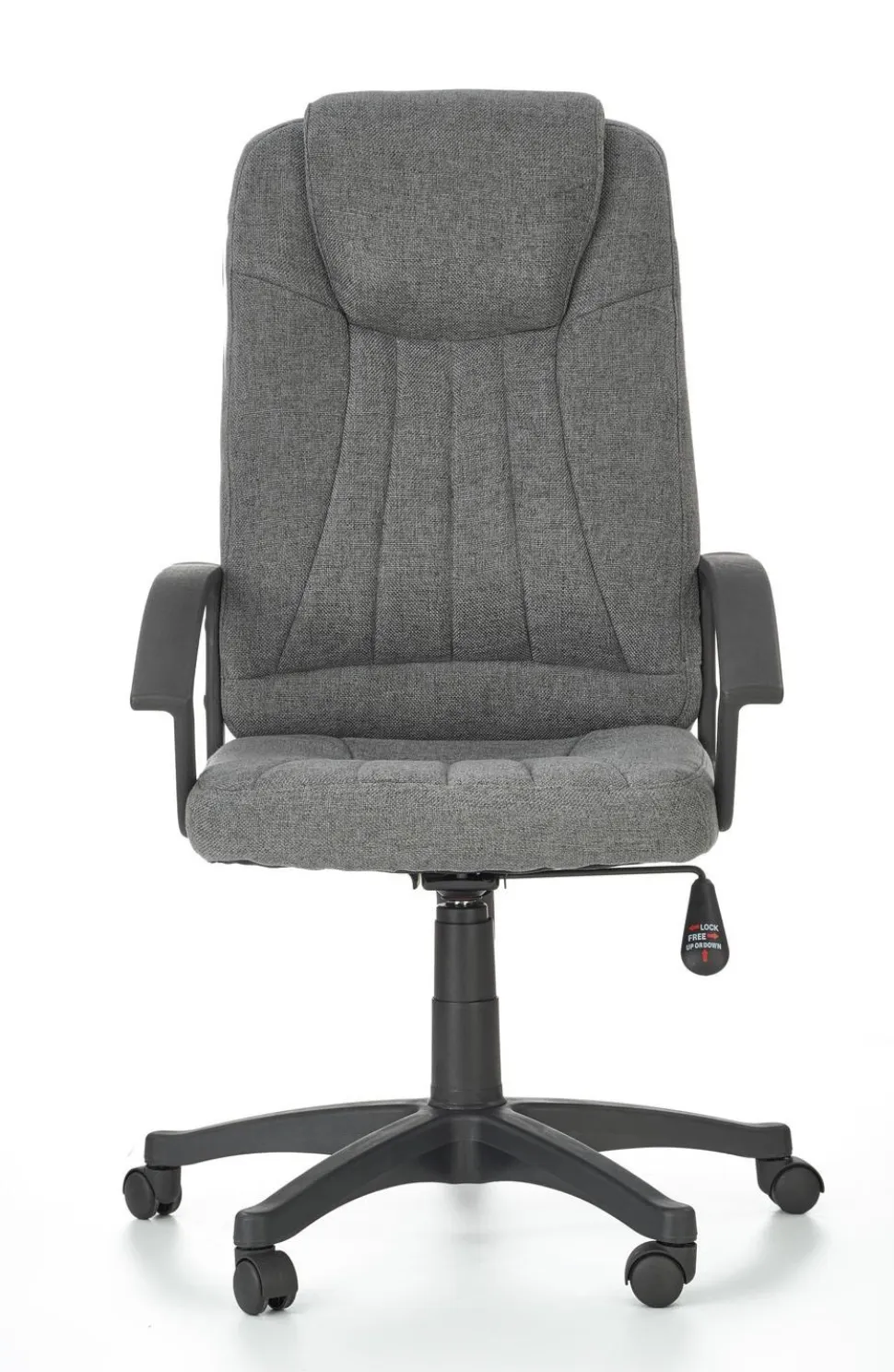 Fotel biurowy Velt szary