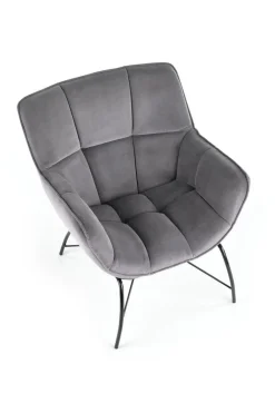 Fotel Bolton szary