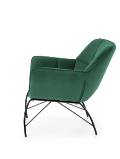 Fotel Bolton zielony ciemny