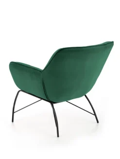 Fotel Bolton zielony ciemny