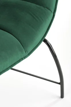 Fotel Bolton zielony ciemny