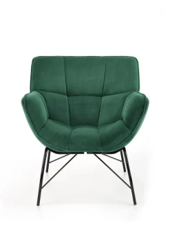Fotel Bolton zielony ciemny
