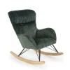 Fotel bujany Opera zielony