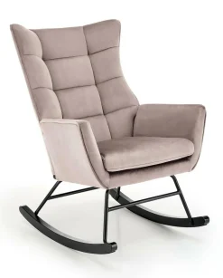 Fotel bujany Topar beżowy