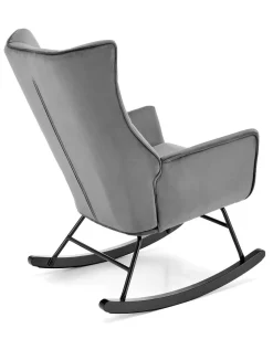 Fotel bujany Topar szary