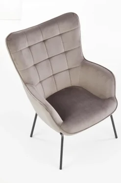 Fotel Cabres szary/ czarny