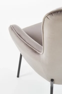 Fotel Cabres szary/ czarny