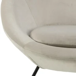 Fotel Center VIC beżowy skandynawski