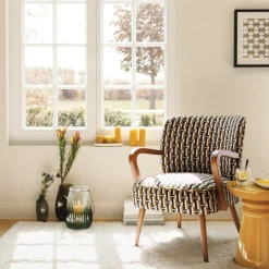 Fotel Chiara brązowy