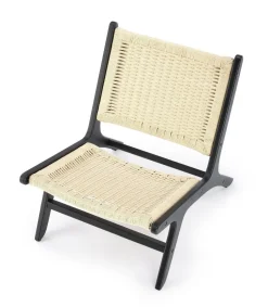 Fotel Datura rattanowy naturalny/ czarny