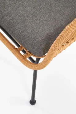 Fotel Edjora naturalny sztuczny rattan