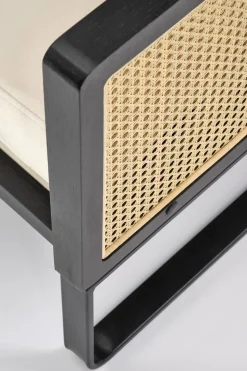 Fotel Edra rattan/ beżowy