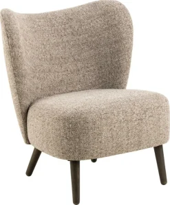 Fotel Elmont mocca/ czarny