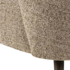 Fotel Elmont mocca/ czarny