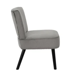 Fotel Giulia szary sztruks