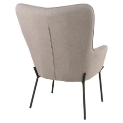 Fotel Glasgow brązowy jasny