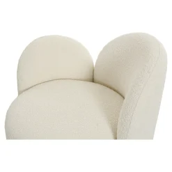 Fotel Honololu lewy boucle biały