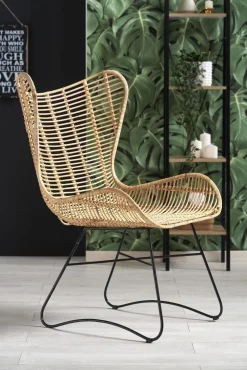 Fotel Ikar rattan naturalny