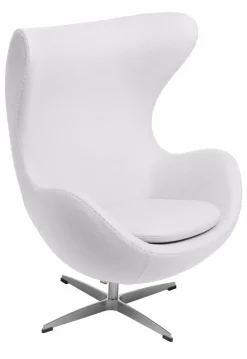 Fotel Jajo biały kaszmir K3 Premium