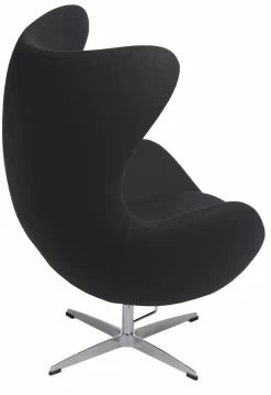 Fotel Jajo czarny kaszmir 1 Premium