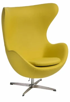 Fotel Jajo kaszmir żółty jasny 44 Premium