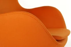 Fotel Jajo pomarańczowy kaszmir 11