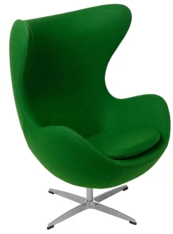 Fotel Jajo zielony kaszmir 20 Premium