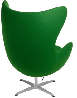 Fotel Jajo zielony kaszmir 20 Premium