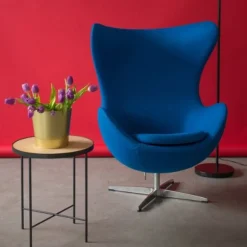 Fotel Jajo zielony kaszmir 20 Premium