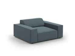 Fotel Jodie Blue Structured Fabric