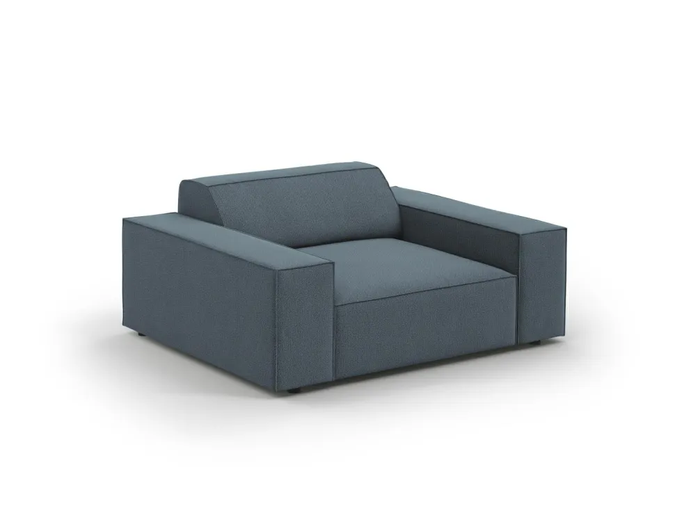 Fotel Jodie Blue Structured Fabric