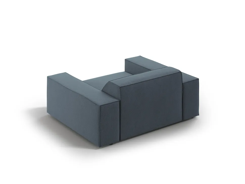 Fotel Jodie Blue Structured Fabric