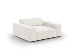 Fotel Jodie Light Beige Structured Fabric