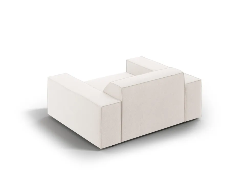 Fotel Jodie Light Beige Structured Fabric