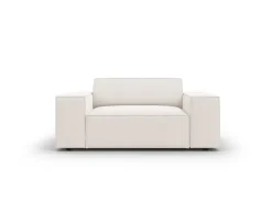 Fotel Jodie Light Beige Structured Fabric